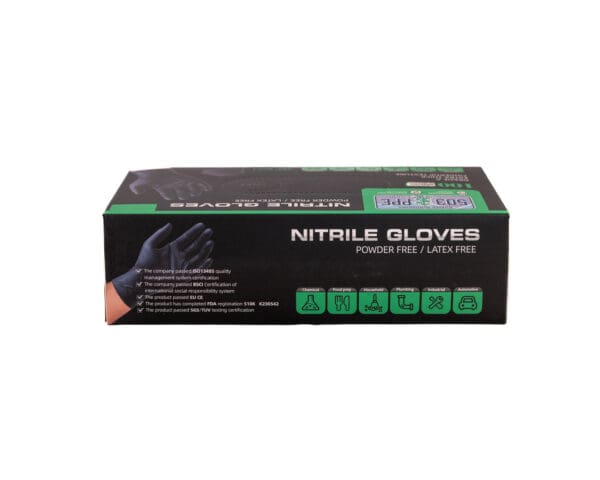 7 Mil Disposable Nitrile Gloves - Image 3